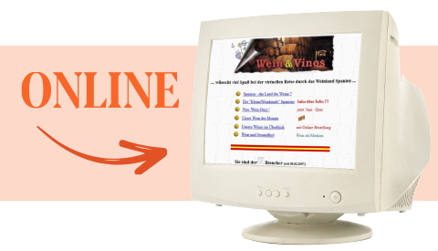 Online – der erste Webshop am Röhrenmonitor