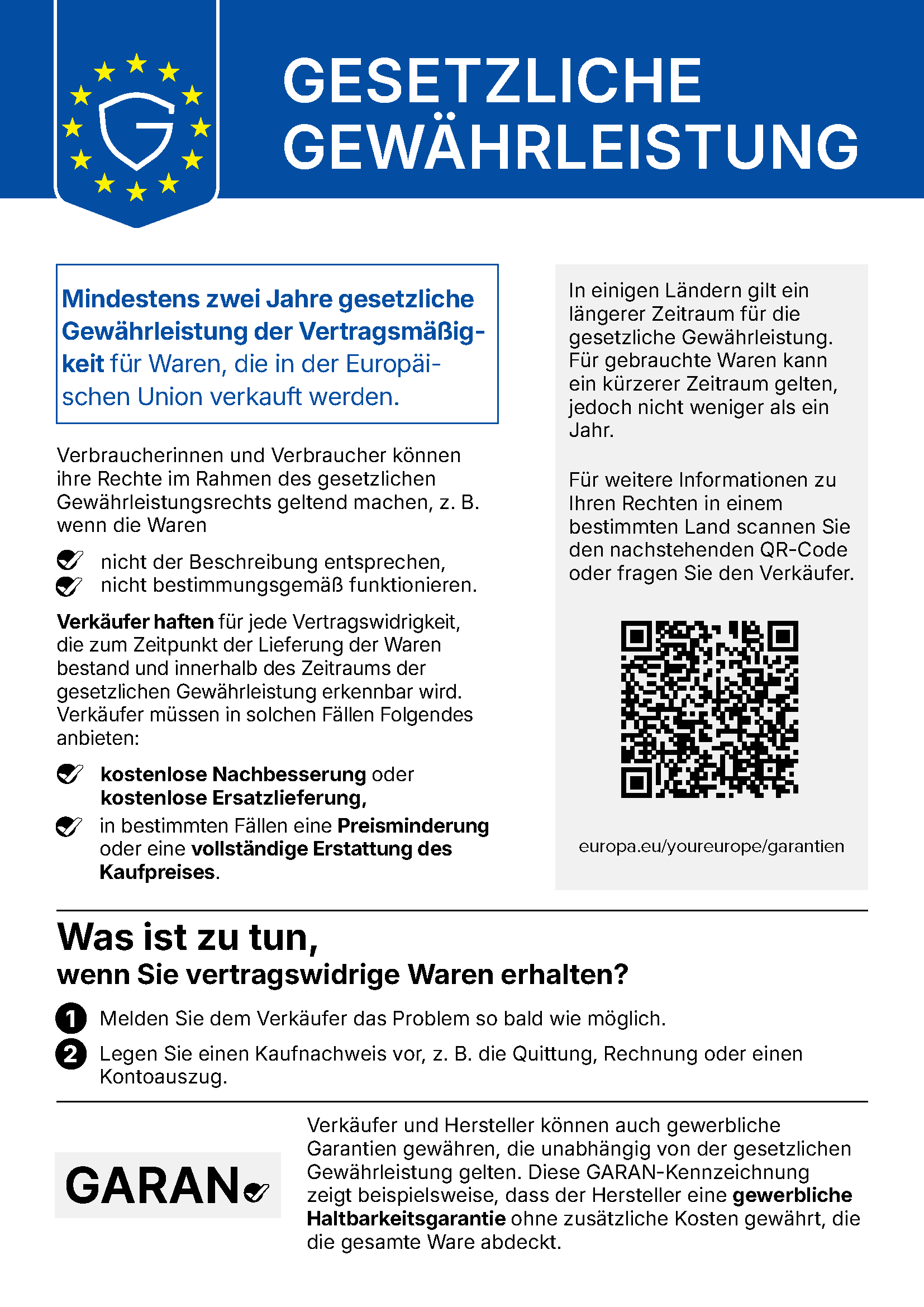 Gewährleistungsrecht